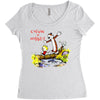 calvin hobbes Women's Triblend Scoop T-shirt