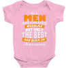 all men are created equal but only the best are born in september Baby Bodysuit