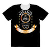 the birth of legend vintage est. 1961 premium quality aged to perfecti All Over Women's T-shirt