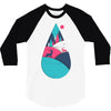 tear 3/4 Sleeve Shirt