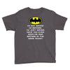 i'm not saying i'm batman funny Youth Tee