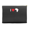 i love africa Accessory Pouches