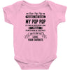 Dear Pop Pop, Love, Your Favorite Baby Onesie