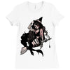 sexy witch Ladies Fitted T-Shirt