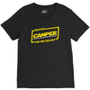 okayest camper in the galaxy funny camping V-Neck Tee