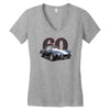 1960 ac cobra, `classic car ideal birthday gift present. Women's V-Neck T-Shirt