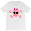 fummy pink skull long sleeve T-Shirt