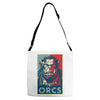 for the orcs Adjustable Strap Totes