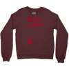 Muggle On Board Red Crewneck Sweatshirt