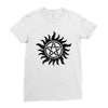 Supernatural Vintage Logo Ladies Fitted T-Shirt