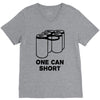 one can short V-Neck Tee