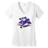 octopi my thoughts Women's V-Neck T-Shirt