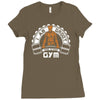 i am groot guardians galaxy gym Ladies Fitted T-Shirt