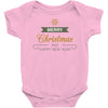 snow merry christmas Baby Bodysuit