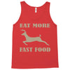 eat more fast food Tank Top