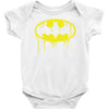 batman dying bleeding logo Baby Bodysuit