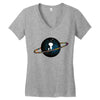 Space Girl Women's V-Neck T-Shirt