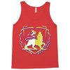 lion of judah rasta reggae roots clothing Tank Top