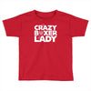 crazy boxer lady Toddler T-shirt