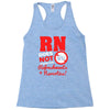refreshments and narcotics Racerback Tank