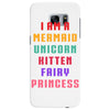 i am a mermaid unicorn kitten fairy princess Samsung Galaxy S7 Edge