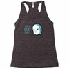boo sheet Racerback Tank