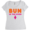 Bun in the Oven Women's Triblend Scoop T-shirt
