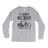 i love when my wife lets me buy another bike Long Sleeve Shirts
