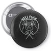 hell pugs best trending Pin-back button