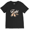 Fight For a Cure Uterine Cancer Awareness V-Neck Tee
