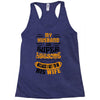 My Husband Is Super Awesome Racerback Tank