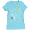 hiking Ladies Fitted T-Shirt