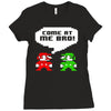 come at me bro Ladies Fitted T-Shirt