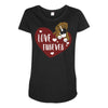 love furever Maternity Scoop Neck T-shirt