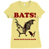 bats! Ladies Fitted T-Shirt
