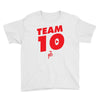 team 10 red Youth Tee