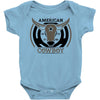 american cowboy Baby Bodysuit