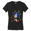 Sonic Rings Women's V-Neck T-Shirt