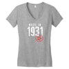 Made In 1931 All Original Part Women's V-Neck T-Shirt