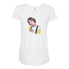 SON CHAEYOUNG Maternity Scoop Neck T-shirt