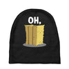 oh hay oh hey girl boy funny pun Baby Beanies