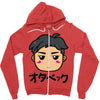 blush Zipper Hoodie