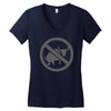 no bullshit Women's V-Neck T-Shirt