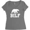 bilf, bear i'd like to Women's Triblend Scoop T-shirt