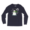 windy snowman Long Sleeve Shirts