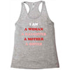 i Am A Woman A Daughter A Mother A Sister Racerback Tank