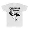 5 Percent Unicorn 95 Percent Ninja All Over Men's T-shirt