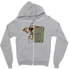 boba selfie Zipper Hoodie