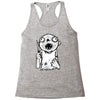 zombie knife Racerback Tank