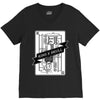 king and skull V-Neck Tee